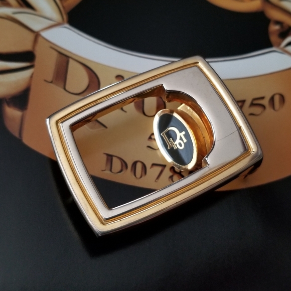 ❗Vintage Dior 80s Gold Belt Buckle❗